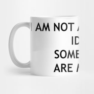 "I am not a complete idiot some parts are missing" t-shirt Mug